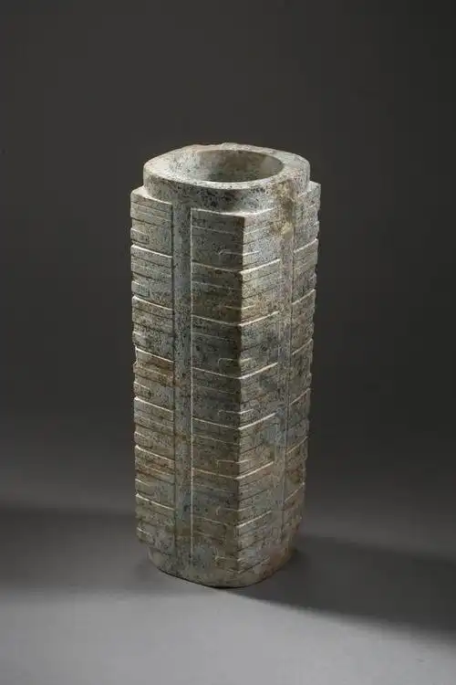 中国良渚文化玉琮chineseliangzhuculturejadecong