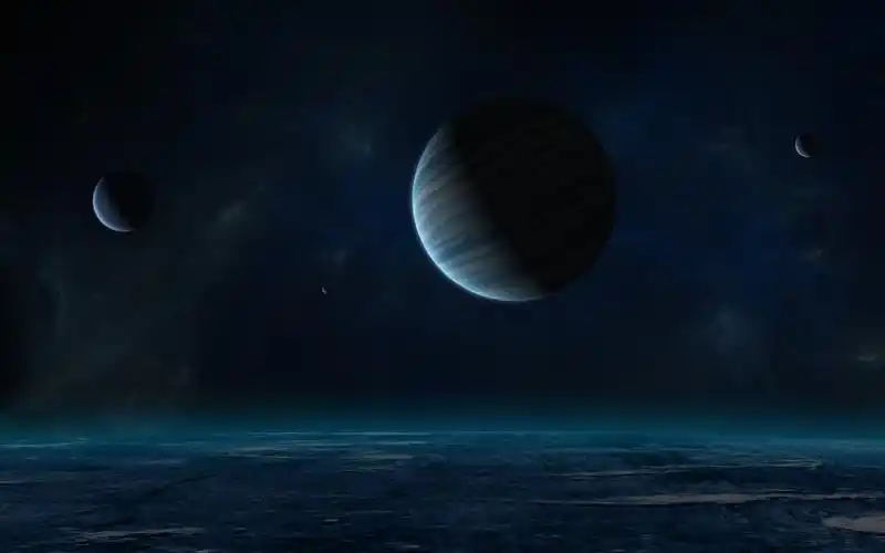 夜晚的星空 地球 4k图片,4k高清风景图片,娟娟壁纸