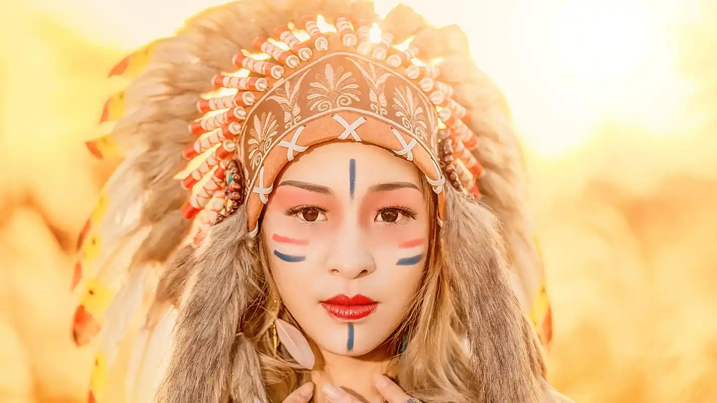 风情万种的印第安美女