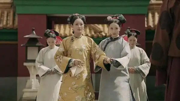 程茉《延禧攻略》饰演宫女玉壶.(图/延禧微博)