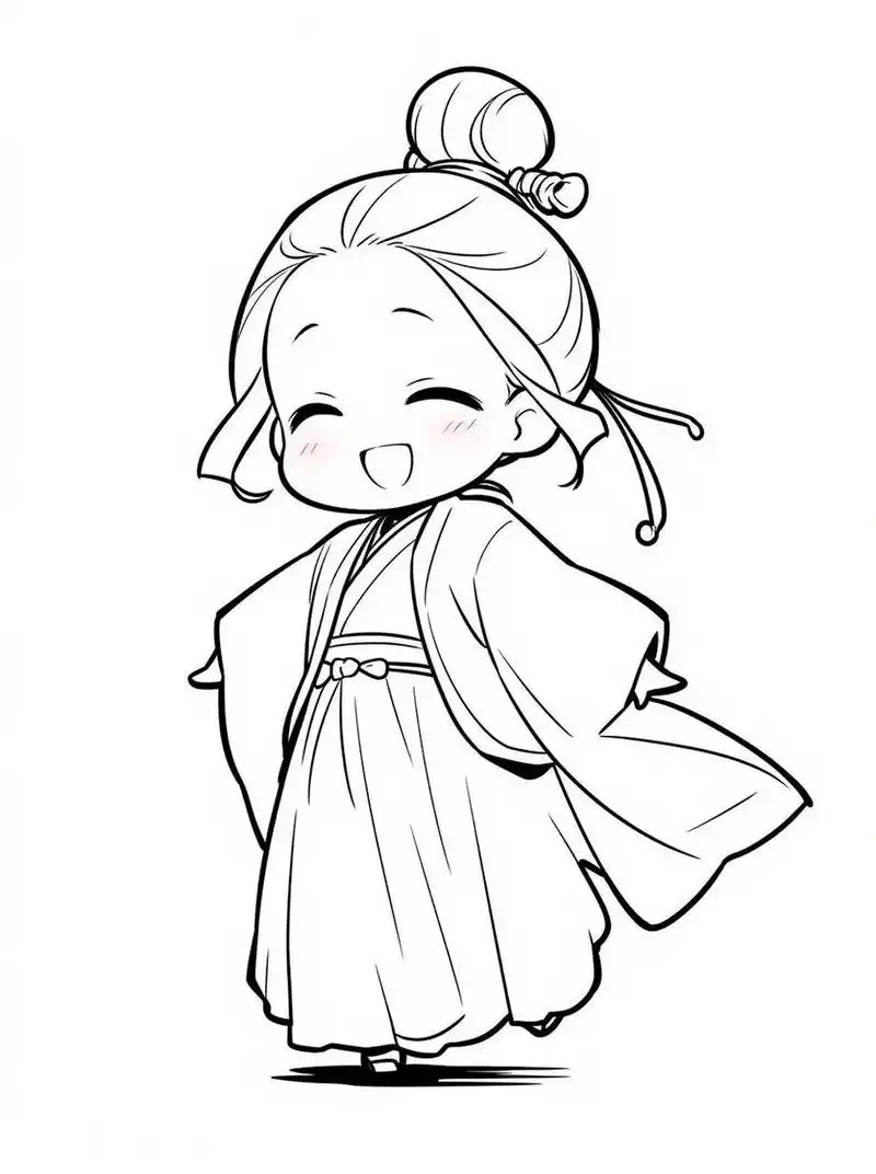 古风q版人物,太可爱了吧! 万物皆可q版化,真的超可爱呀! 快去试试吧!