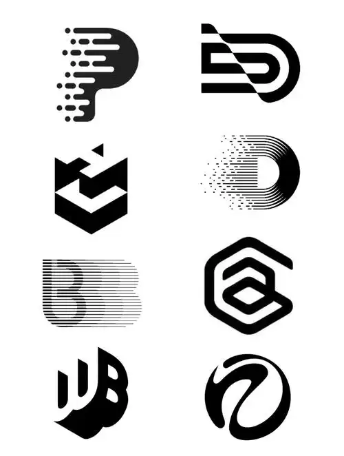 logo设计字母logo图形的多种表现方式