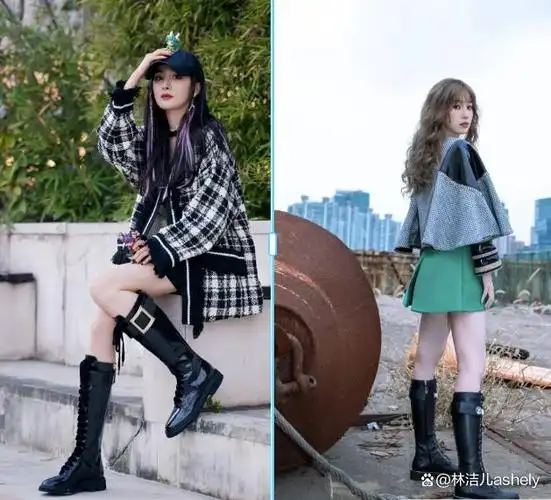 杨幂是最会穿靴子的女明星?跟着她玩转这12款,穿出时髦大长腿