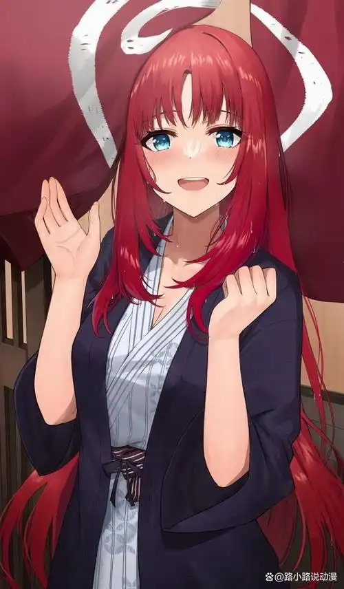 日本动漫中的浴衣文化!如同出水芙蓉!