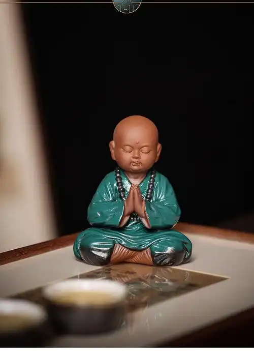 打坐小和尚(灰色款)【图片 价格 品牌 报价】-京东