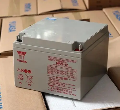 yuasa汤浅蓄电池np24-12 12v24ah ups 直流屏 铅酸免维护蓄电池