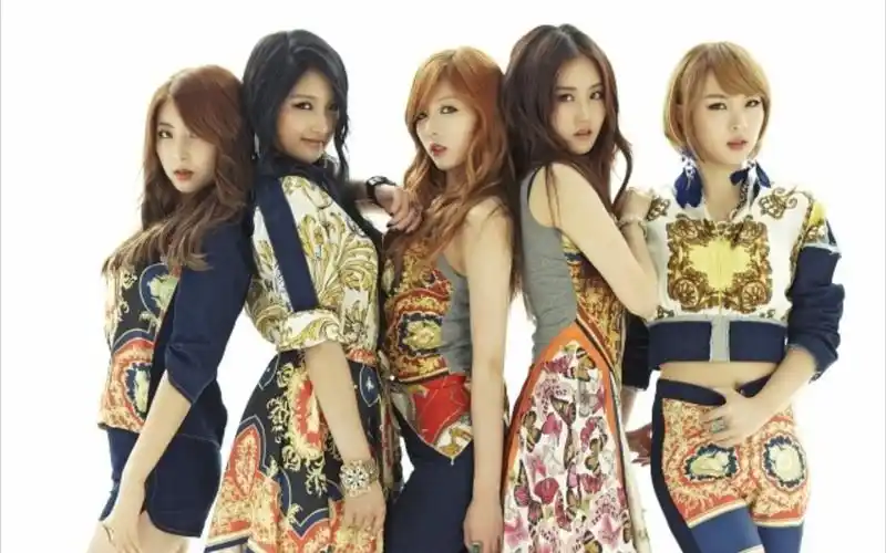 【4k超清】cold rain -- 4minute韩国女子流行演唱组合