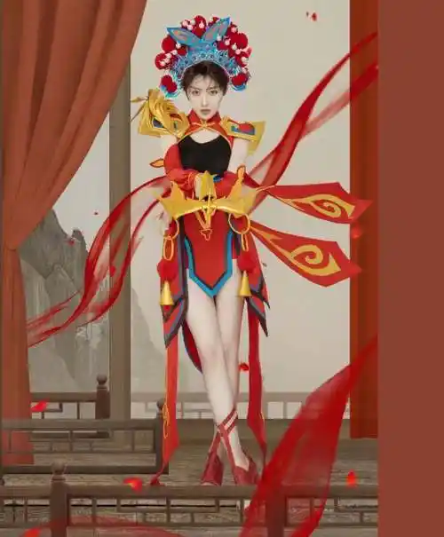 而张天爱作为一位明星,她cos的霸王别姬相比