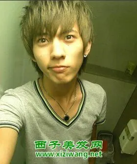 个性亚麻灰绿色头发设计 又潮又可爱(3)