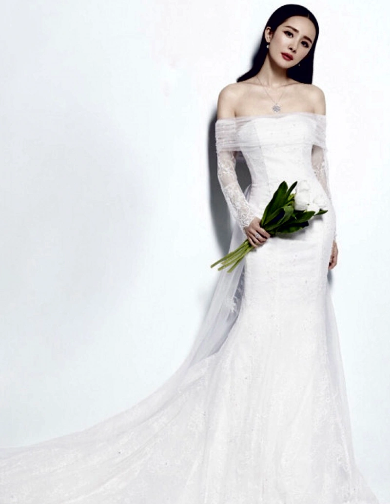 郑爽的婚纱照莫名透着一股丧的感觉,瞬间有点尴尬