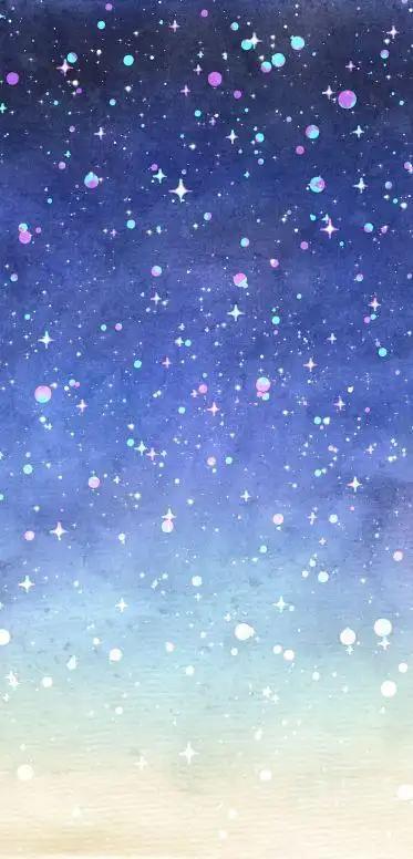 2k手机竖屏分辨率1080x2248梦幻 童话 星空 星星插画壁纸