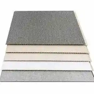 新成墙板竹木纤维板n墙面装修材料pvc板材护墙板装饰扣板吊顶自o