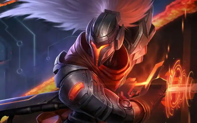 这是你们第一次玩亚索的样子吗