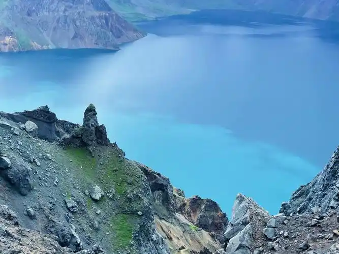 7月18日7015 ##长白山天池  #长白山北景区