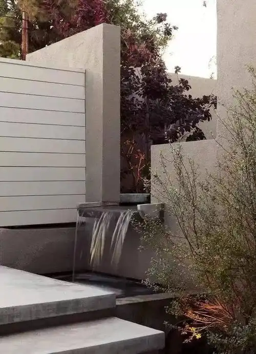 水景中的出水口设计,完美创意!