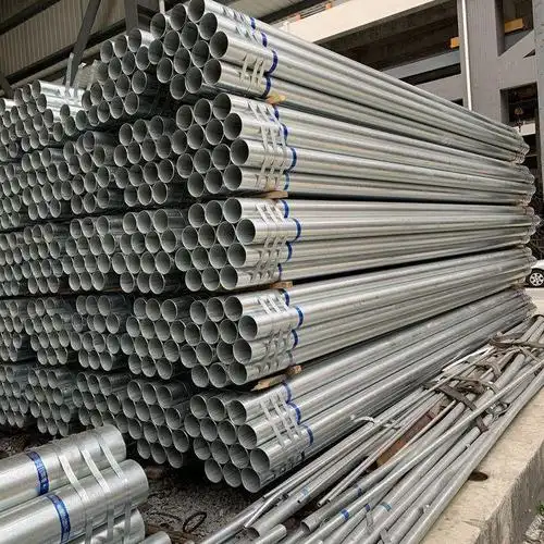 山东繁奥现货供应q235b镀锌圆管4分6分直径冷镀热度穿线管热销中