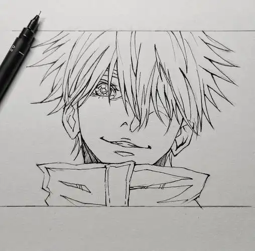 限时回归 #咒术回战 #五条悟 #绘画 - 抖音