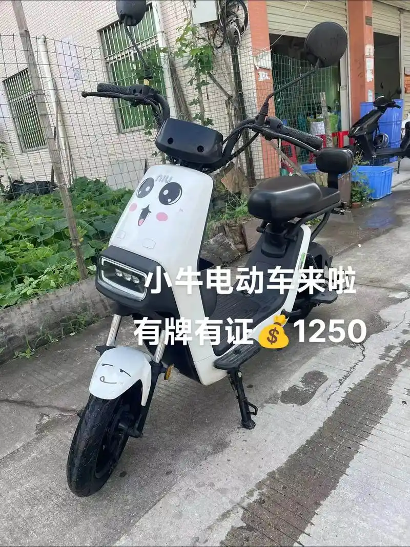 灵活轻便开起来非常有体验感的小牛电动车,有牌有证9