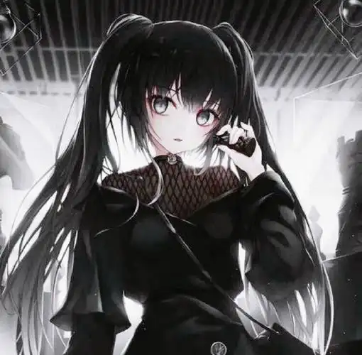 暗黑系动漫头像  #黑暗冷酷风  既然来看了就点个赞再走呗