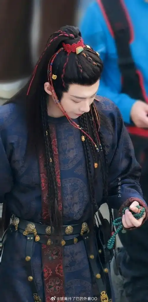 刘宇宁红绳编发##刘宇宁新剧编发造型