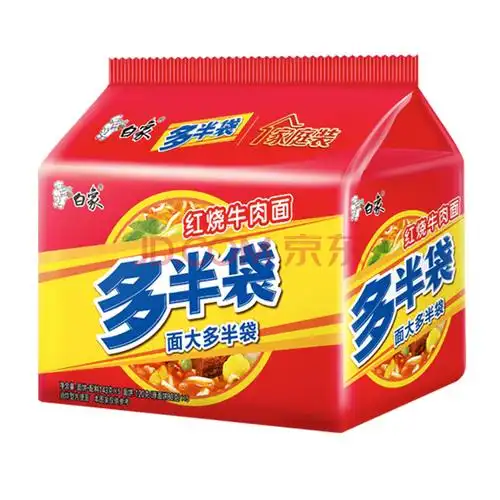 白象多半袋红烧牛肉方便面143g*5/包