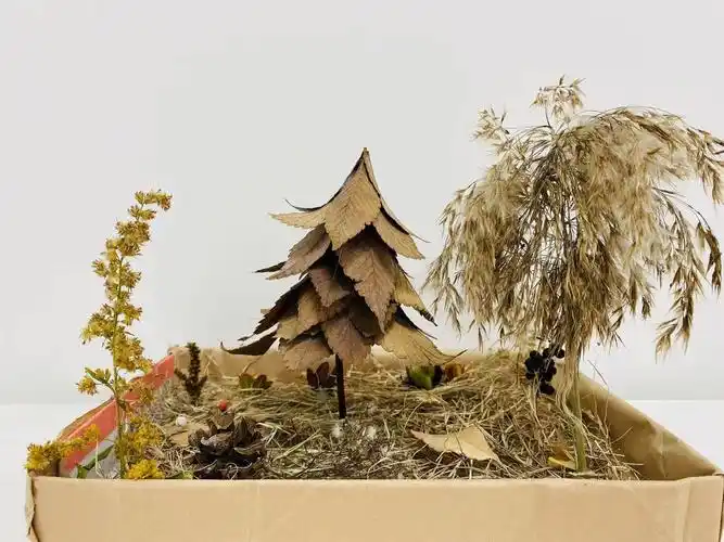 学院"秋冬的心事"园艺贴画作品展示 - 校园心理社团 - 中国大学生在线