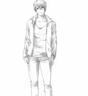 男孩简笔画全身男孩简笔画全身画简单可爱帅气男生简笔画全身画细节