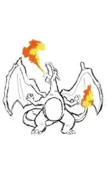 龙系神奇宝贝简笔画