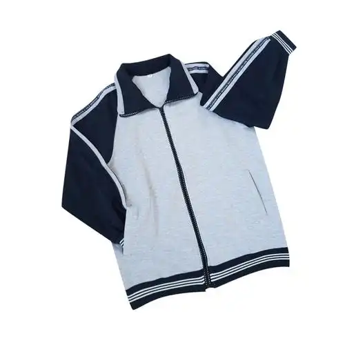 德慧雅石家庄二中校服初中高中学生男女灰色上衣藏青色裤子春秋运动