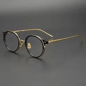 板材钛金属眼镜框图片