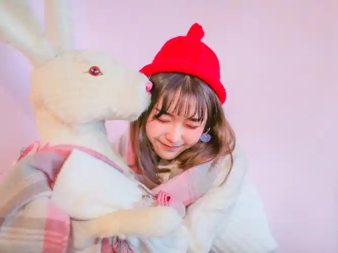 森系美少女甜美笑容养眼迷人唯美写真图片