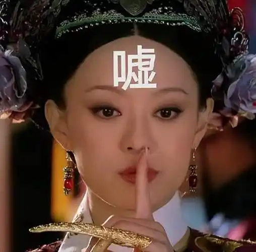 甄嬛传粉丝喊着你们别得意,咱还有绝活,随机掏出"嬛嬛噤声"的表情包