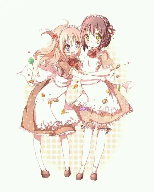 少女 萝莉 高清 p站 浅淡 美萌 可爱 【p站女图】长发 二次元 漫 两人