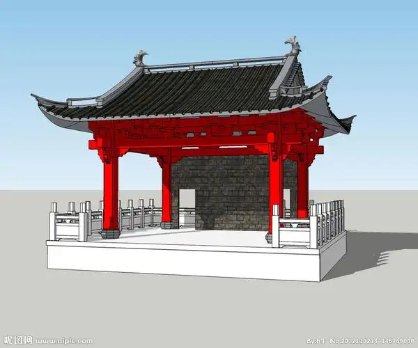 戏台3d模型设计图__其他模型_3d设计_设计图库_昵图网nipic.com