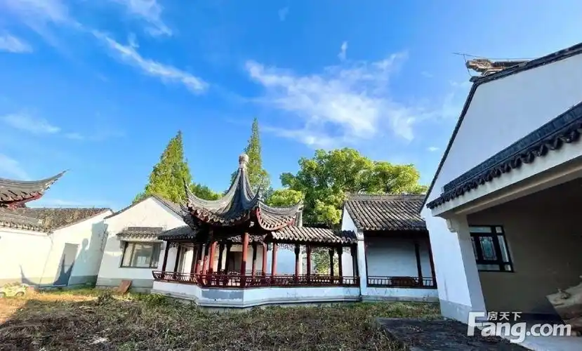 姑苏世家留园府大宅占地两亩多大花园清水毛坯5个车位