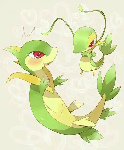 神奇宝贝青藤蛇简笔画视频