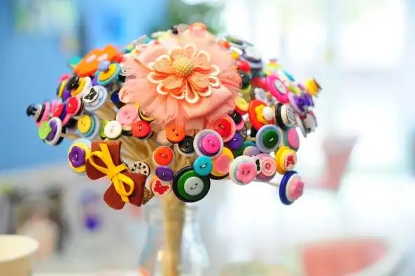 纽扣花——那段记忆就让它过去