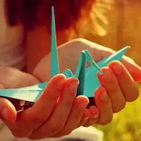 唯美千纸鹤头像