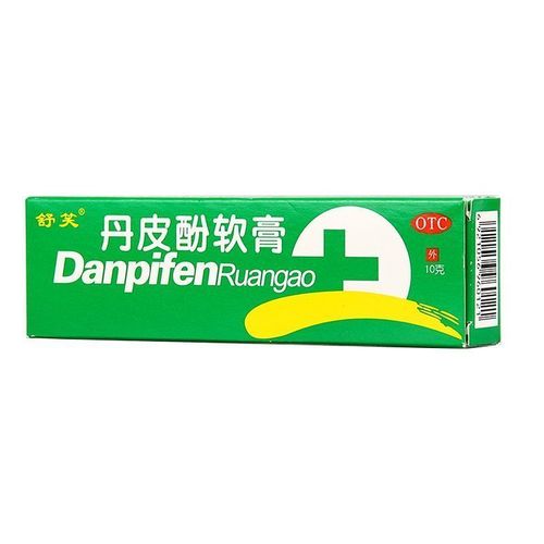 舒笑 丹皮酚软膏 10g 消炎止痒抗过敏湿疹皮炎瘙痒蚊虫叮咬
