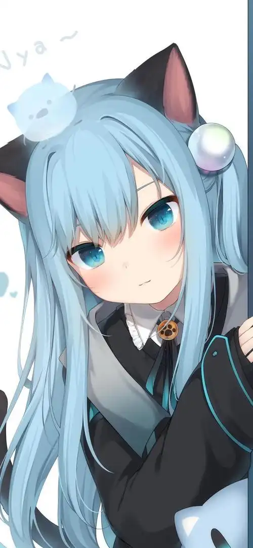 超级可爱的猫羽雫壁纸