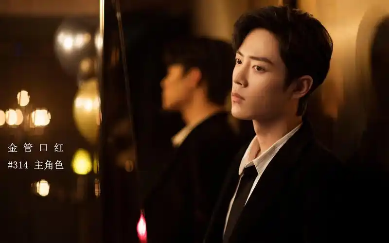 【肖战】雅诗兰黛 金管口红 #314『主角色』_哔哩哔哩 (゜-゜)つロ
