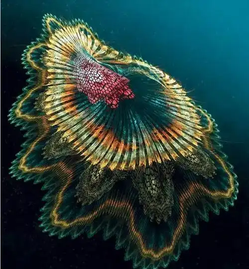 深海底下美轮美奂的生物