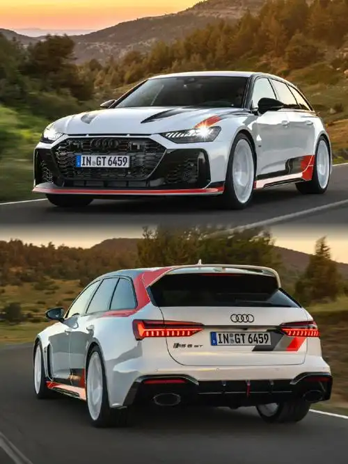 奥迪rs6 gt来袭,超级性能猛兽!