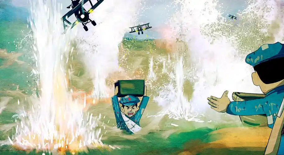 长征漫画故事《血战湘江护耳目》