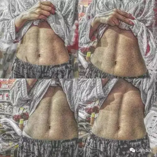 炫腹大赛爆红朋友圈人鱼马甲线也是帅到没朋友