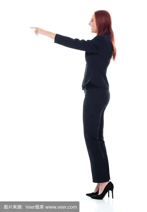 全身/侧视图/侧面视图/一人20-29岁成人漂亮的红发/长发白种人女性