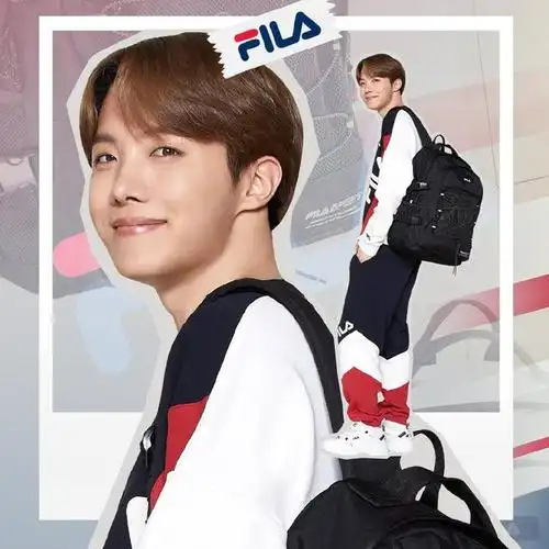 fila&bts成员个人版本画报&团体画报释出
