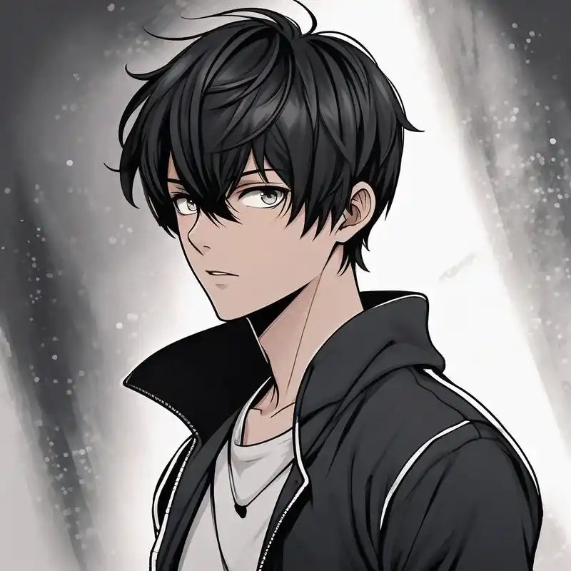 漫画风男生头像,冷酷帅气 谁不爱动漫帅哥呢!