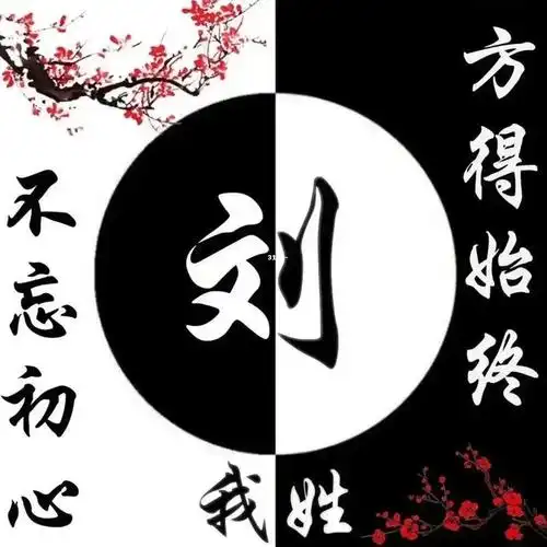 【头像推荐】刘姓男生头像带字图片精选