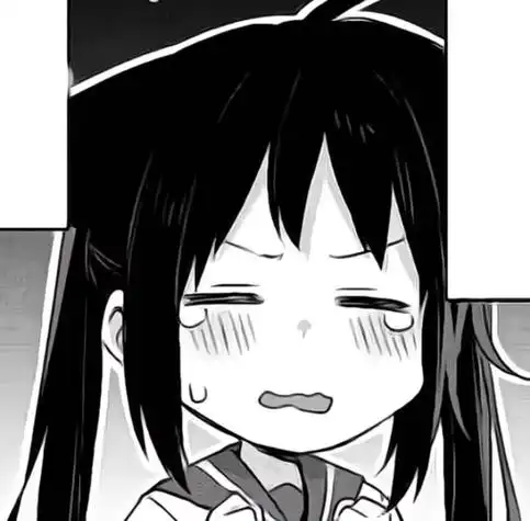 黑白日系漫画头像